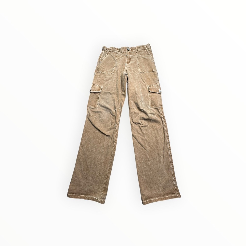 Dickies Cargo Pants Womens 13/31 Brown Girl Straight Leg‎ Workwear Utility